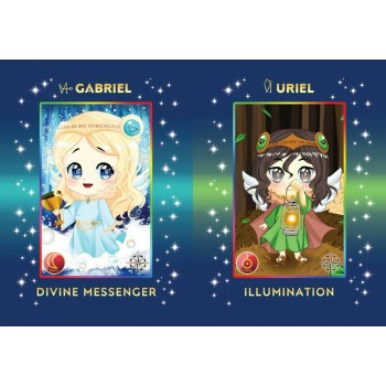 Chibi Anime Angel kortos Findhorn Press